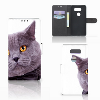 LG V30 Telefoonhoesje met Pasjes Kat - thumbnail
