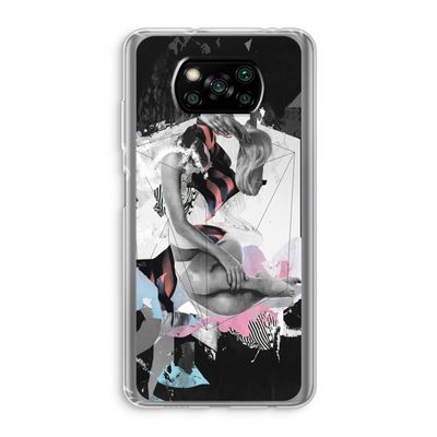 Camouflage de sommeil: Xiaomi Poco X3 NFC Transparant Hoesje