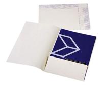 Binnenmap djois a4 1 klep 180gr ivoor