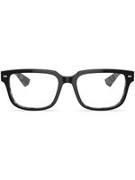 Dolce & Gabbana Eyewear square-frame clear-lenses glasses - Noir