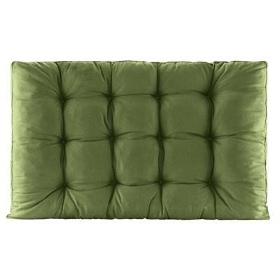 Leen Bakker - Palletkussen Florence Donker 120x80 Cm - Polyester - Groen