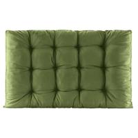 Leen Bakker - Palletkussen Florence Donker 120x80 Cm - Polyester - Groen