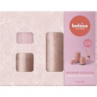 Bolsius Giftset Whispers of Bloom Magnolia 6-delig Bolsius Giftset Whispers of Bloom Magnolia 6-delig