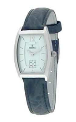 Horlogeband Festina F16025-4 Leder Groen 16mm