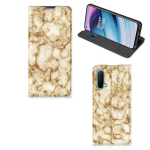 OnePlus Nord CE 5G Standcase Marmer Goud