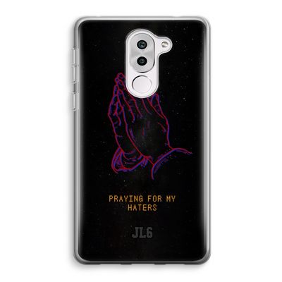 Praying For My Haters: Honor 6X Transparant Hoesje