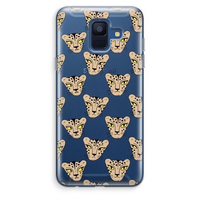 Tijger: Samsung Galaxy A6 (2018) Transparant Hoesje