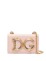 Dolce & Gabbana sac porté épaule DG Girls - Rose - thumbnail