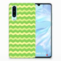 Huawei P30 | TPU bumper | Waves Green Huawei P30 | TPU bumper | Waves Green