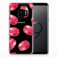 Samsung Galaxy S9 | Siliconen Case | Pink Macarons