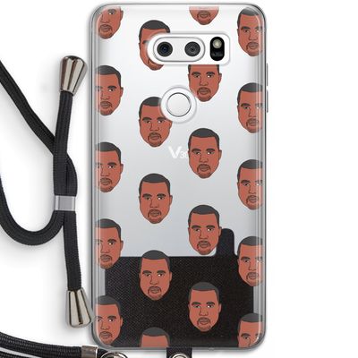 Kanye Call Me?: LG V30 Transparant Hoesje met koord