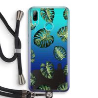 Tropische bladeren: Huawei P Smart (2019) Transparant Hoesje met koord