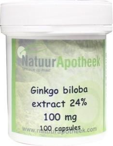 Ginkgo biloba 24% 100mg