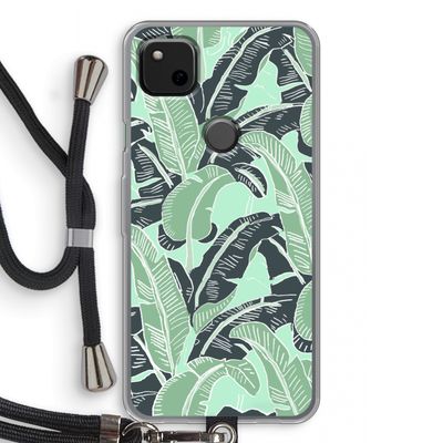 This Sh*t Is Bananas: Pixel 4a Transparant Hoesje met koord