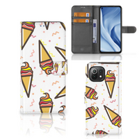 Xiaomi 11 Lite 5G NE | Mi 11 Lite Book Cover Icecream - thumbnail