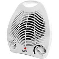 EDM Ventilatorkachel thermostaat wit 2000W - 8676011