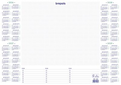 Brepols Bureau onderlegblok, 2026