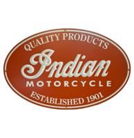 Indian Motorcycles Quality Products Metalen Bord - 60 x 38cm