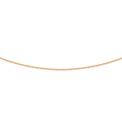 Ketting Ankerschakel rosegoud 0,8 mm 41 - 43 - 45 cm