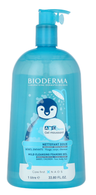 Bioderma ABCDerm Mild Cleansing Foaming Gel 1000 ml