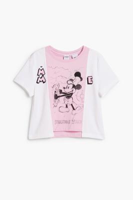 T-shirt Minnie Mouse™ tweekleurig - WHITE - 7/8