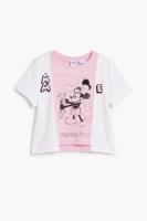 T-shirt Minnie Mouse™ tweekleurig - WHITE - 9/10
