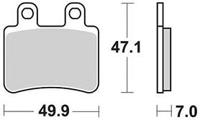 TRW Brake pad mcb 735 ec organic
