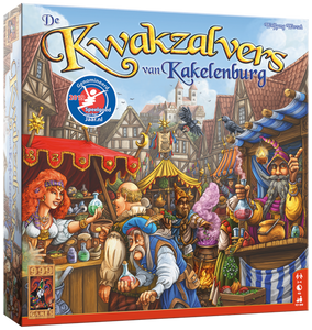 999 games De kwakzalvers van Kakelenburg - bordspel