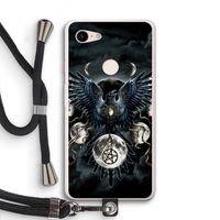 Sinister Wings: Pixel 3 XL Transparant Hoesje met koord