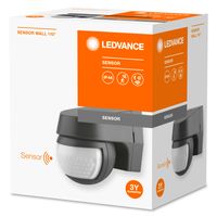 LEDVANCE SENSOR WALL 110DEG Passieve infraroodsensor (PIR) Bedraad Muur Grafiet - thumbnail