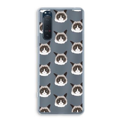It's a Purrr Case: Sony Xperia 5 II Transparant Hoesje