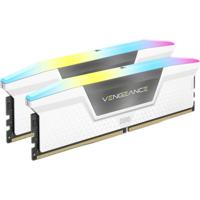 Corsair CMH64GX5M2B6400C32W Werkgeheugenmodule voor PC DDR5 64 GB 2 x 32 GB 4800 MHz 288-pins DIMM CL32 CMH64GX5M2B6400C32W
