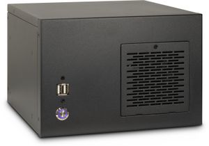 Inter-Tech S31B Midi-tower PC-behuizing Zwart