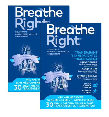 Breathe Right Neusstrips Sensitive - Small/Medium