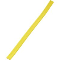 TRU COMPONENTS 1567326 Krimpkous zonder lijm Geel 3 mm 1 mm Krimpverhouding:3:1 per meter