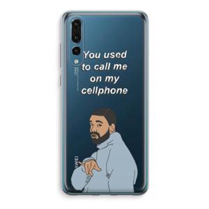 Hotline bling: Huawei P20 Pro Transparant Hoesje