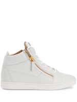 Giuseppe Zanotti baskets Nicki en cuir - Gris - thumbnail