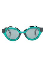 Etnia Barcelona lunettes de soleil Ester à monture ovale - Vert