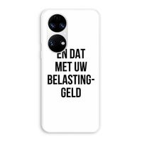 Belastinggeld: Huawei P50 Transparant Hoesje