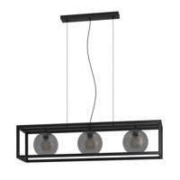 EGLO Arangona hangende plafondverlichting Flexibele montage E27 40 W Zwart, Grijs - thumbnail