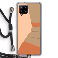 Bikini: Samsung Galaxy A42 5G Transparant Hoesje met koord