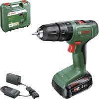 Bosch Home and Garden EasyImpact 18V-3 Accu-klopboormachine 2 snelheden Incl. accu, Incl. lader, Incl. koffer