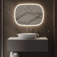 Spiegel Martens Design Paris 120x80 Cm Met Indirecte Verlichting Rondom En Spiegelverwarming - thumbnail