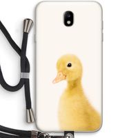 Duke: Samsung Galaxy J7 (2017) Transparant Hoesje met koord