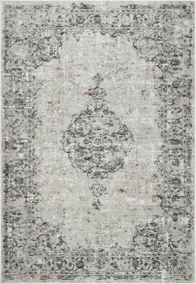 Oosters Vloerkleed Vintage Grijs Marimba 3374 Oosters Vloerkleed Vintage Grijs Marimba 3374
