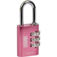 Hangslot Kasp K10530PIND Pink Cijferslot