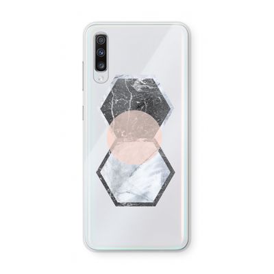 Creatieve toets: Samsung Galaxy A70 Transparant Hoesje
