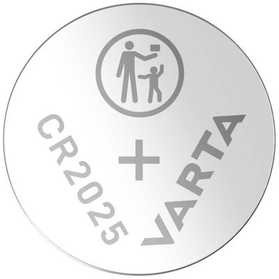 Varta Knoopcel CR2025 3 V 2 stuk(s) 157 mAh Lithium LITHIUM Coin CR2025 Bli 2