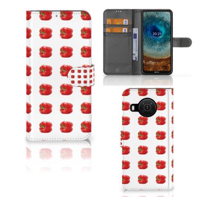 Nokia X10 | Nokia X20 | Book Cover | Paprika Red