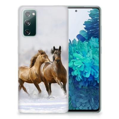 Samsung Galaxy S20 FE | TPU Hoesje | Paarden